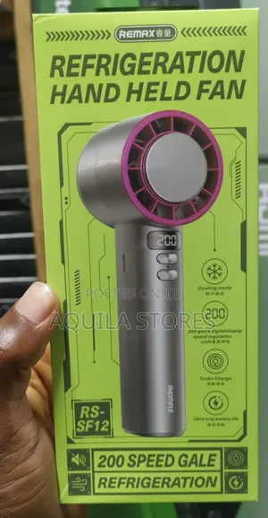 Remax Rs-sf12 Semiconductor Cooling Handheld Fan