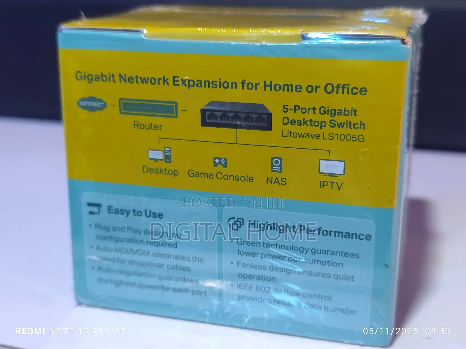Tplink 5 Port Gigabit Switch