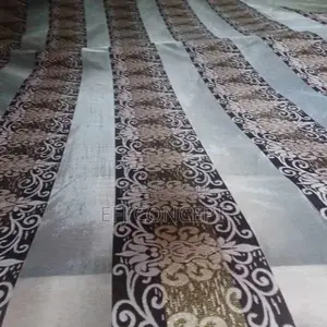 Crown-Like Design With Black and White Color Highlighted Beige Design