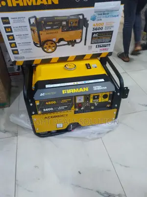 Firman 3.5kva Generator for Seamless Power Supply"**