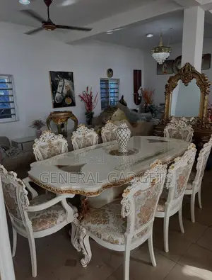 Luxury Royal Dining Set With 8 Chairs