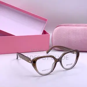 Authentic Bvlgari Eyeglasses -Translucent Frame -Gradient Lenses -New!