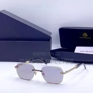 Luxury Maybach Sunglasses-Gold Frame, Brown Gradient-Unbeatable Price!