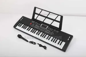 54keys Lighting Electronic Children's Keyboard Piano With Microphone