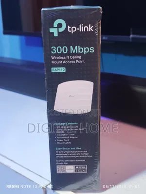 Tp Link Omada 300mbps Wireless N Ceiling Mount