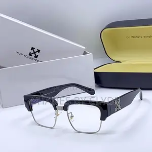 Off-White Sunglasses -Frames With Gold Accents - Brand New, Authentic!
