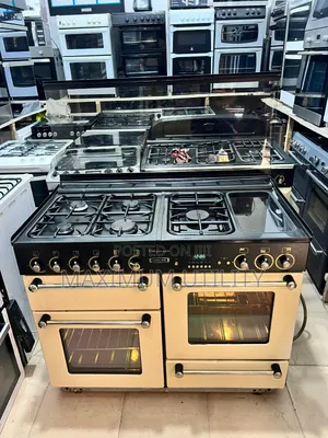 Rangemaster Leisure Standard Uk Used 5 Burners Gas Cooker Wit Halogen