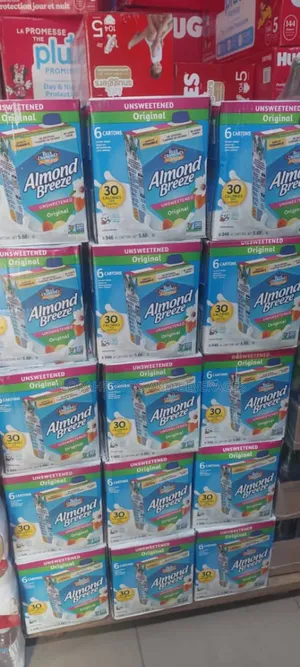 Almond Breeze Unsweetened Original Pack of 6