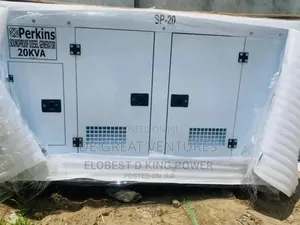 Brand New Perkins 20kva Soundproof Diesel Silent Lister Generator