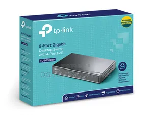 Tp Link Tl-Sf1008p 8 Ports Desktop Poe + Switch