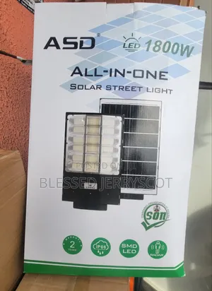 Asd 1800watts Led Solar Led Street Light Available In Stock