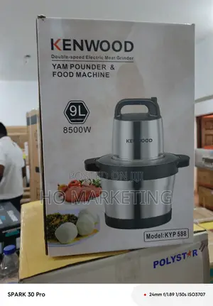 Kenwood 9l Electric Yam Pounder – Kitchen Game Changer