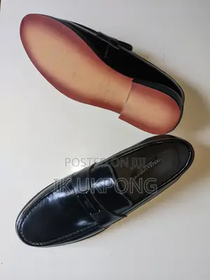 D&G Black Full Cooperate Shoe