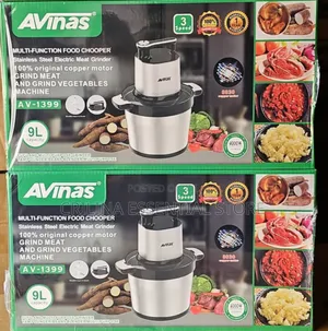 9l Multifunctional Food Chopper / Meat Grinder / Yam Pounder
