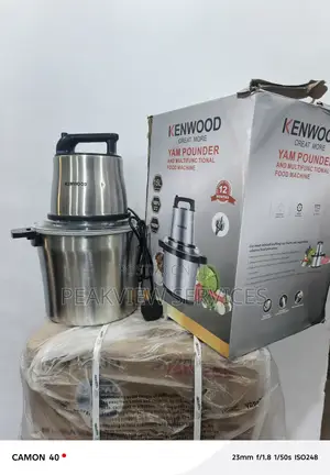 15l Kenwood 10000w Yam Mixer for Smooth Pounding