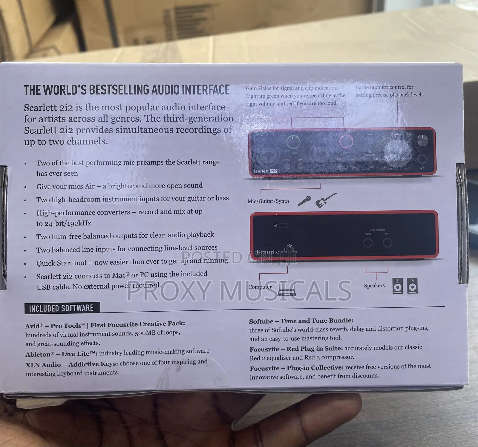 Focusrite Scarlett 2i2 3rd Gen