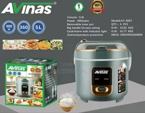 5l Avinas Rice Cooker
