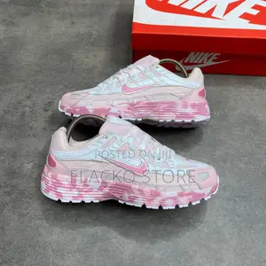 Original Nike P-6000 Custom Pink Sneakers