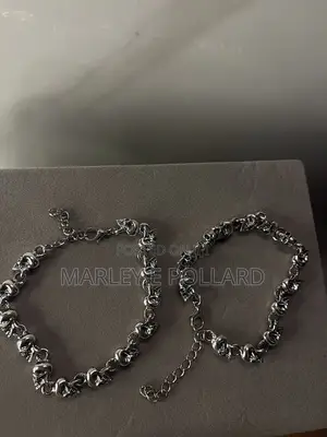 Chrome Hearts Vintage Wrist Punk Silver Bracelet