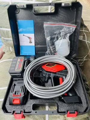 Pressure Car Wash Machine With Two Batteries 24v Battery
