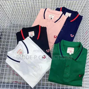 True Religion Collar Neck Polo