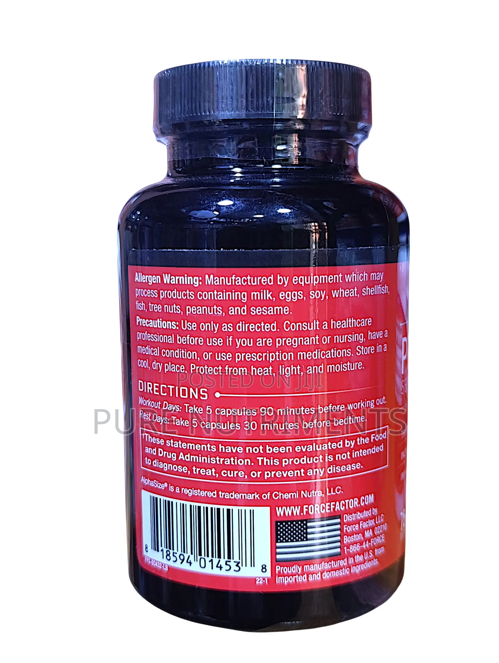 Force Factor Prime HGH Secretion Activator – Muscle Support (75 Caps)