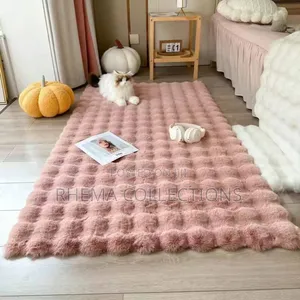 60*160cm Decor Fluffy Fur Rug for Living Room Aesthetics