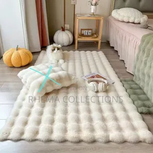 60*160cm Decor Fluffy Fur Rug for Living Room Aesthetics