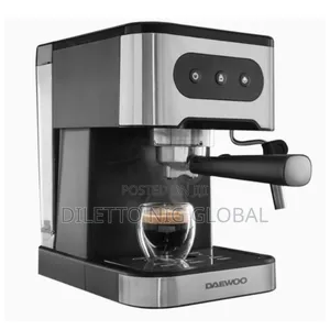 Daewoo 20-Bar Pressure Espresso Coffee Maker With Steam Wand