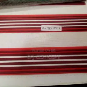 Red, Oxblood and Light Beige Color for Day and Night Window Blind