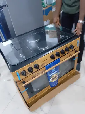 Maxi 4+2 Stainless Gas Cooker – Spacious Stylish