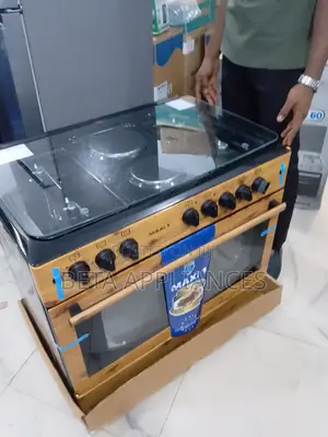 Maxi 60x90 Gas Cooker – Six-Burner Cooking Power