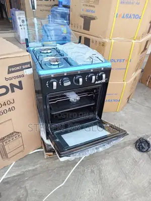 Aeon 4 Gas Burner 50x50 Standing Cooker (Model: Agc5040)