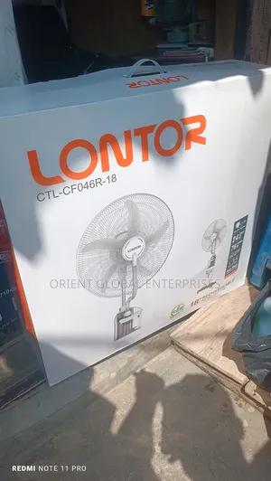 Lontor 18inch Mist Rechargeable Fan