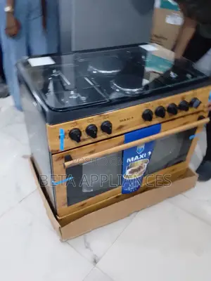 Maxi 60x90 Gas Cooker – Elegant Durable Design