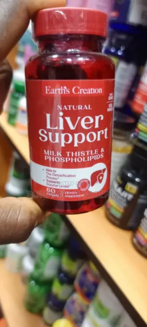 Earth's Creation Natural Liver Support X60 Softgels