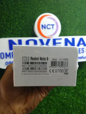 New Xiaomi Redmi Note 9 128 GB Red