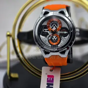 Skmei Quality Water Resistance Wristwatch Rubber Strap Wristwatch