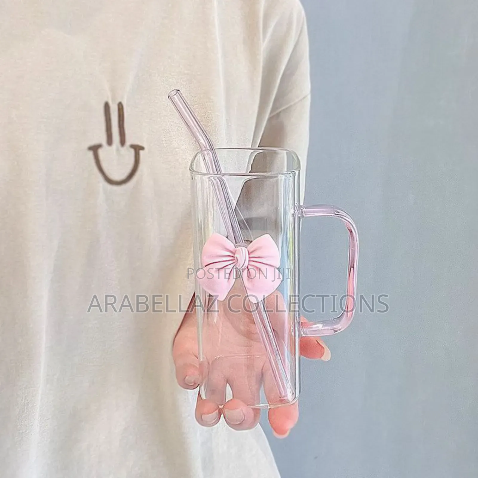 Square Shape Glass Cup