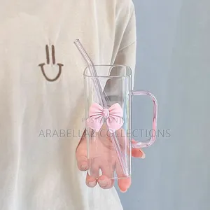 Square Shape Glass Cup