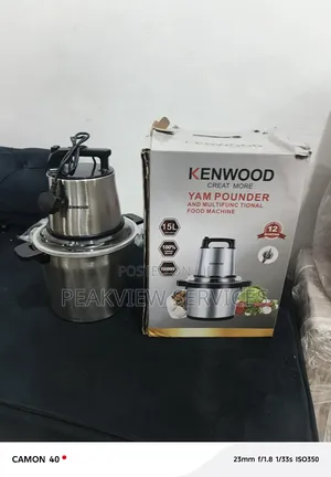 15litres Kenwood 10000w Yam Mixer With Strong Blade