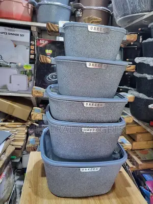 5pcs Granite Nonstick Cookware Set