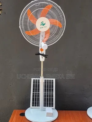 Standing Solar Fan