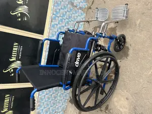 Direct Drive Blue Wheelchair