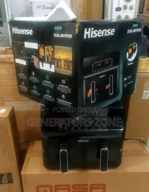 Hisense Dual Air Fryer 4l + 4l Model Number H08afbk2s1