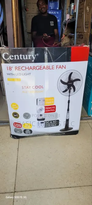 Century Rechargeable Fan
