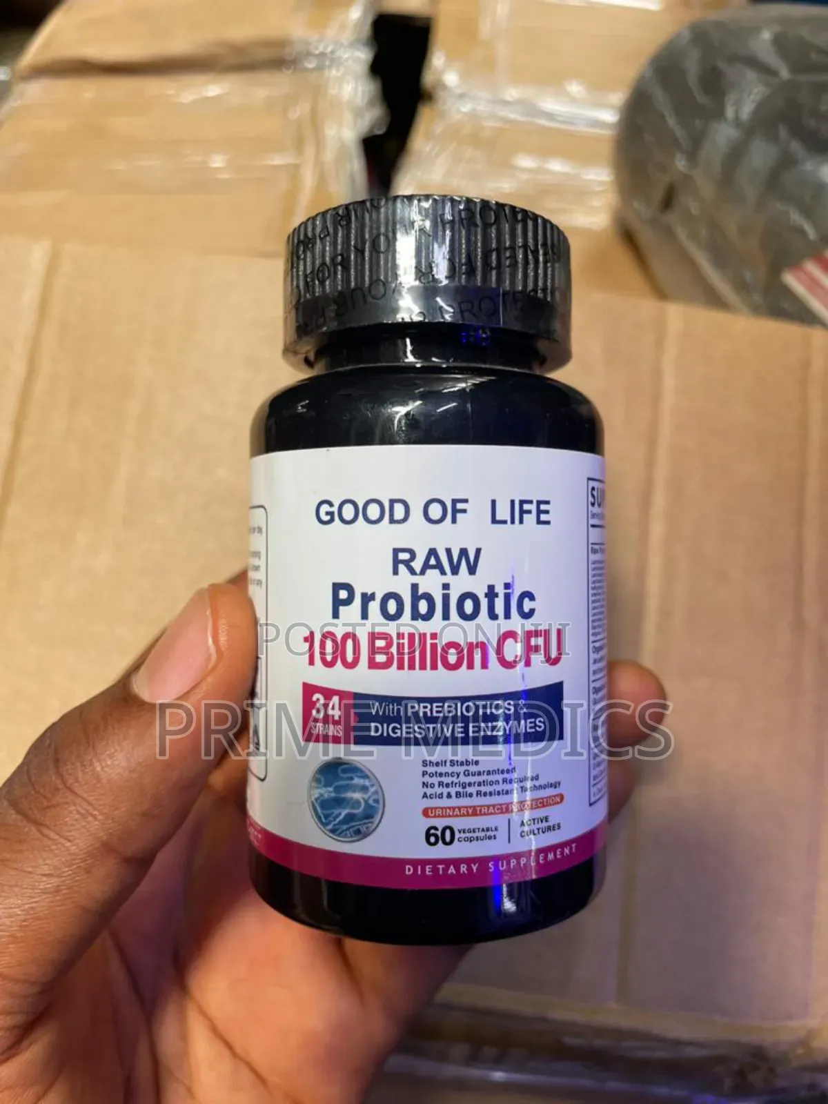 Raw Probiotics 100 Billion Cfu