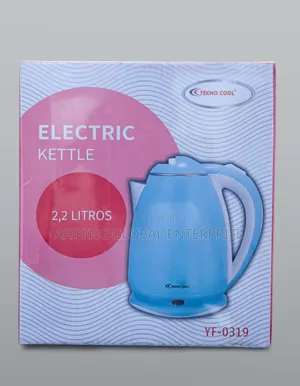 2.2litre Super Easy Kettle Silver/Black (Yf-O319)
