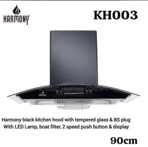 90cm Rangehood Removes Heat, Smoke,Odor, Grease From Kitchen. Harmony