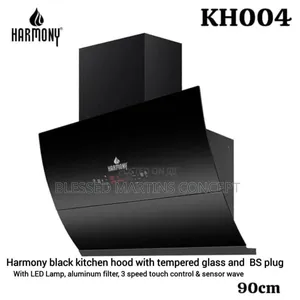 90cm Rangehood, Remove Odor, Heat, Smoke, Grease From Kitchen. Harmony